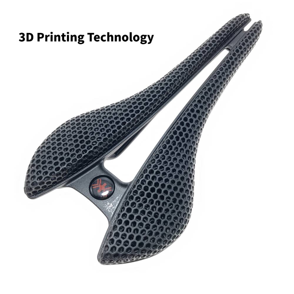 Carbon Fiber Saddle - NEW 3D Printed Bike Saddle Ultralight