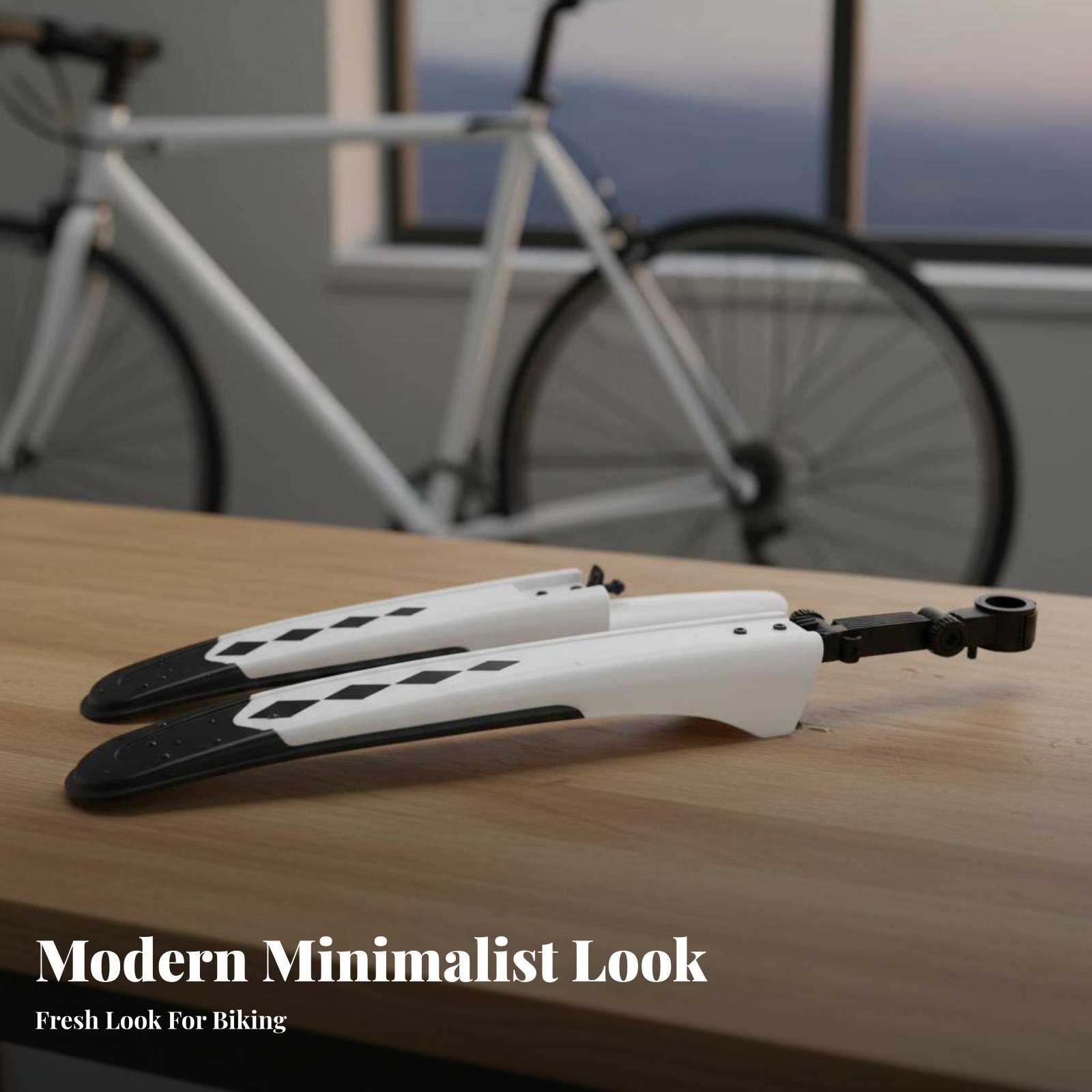 Bike Fender Set - Quick Release Bike Mudguard Long-Lasting Front