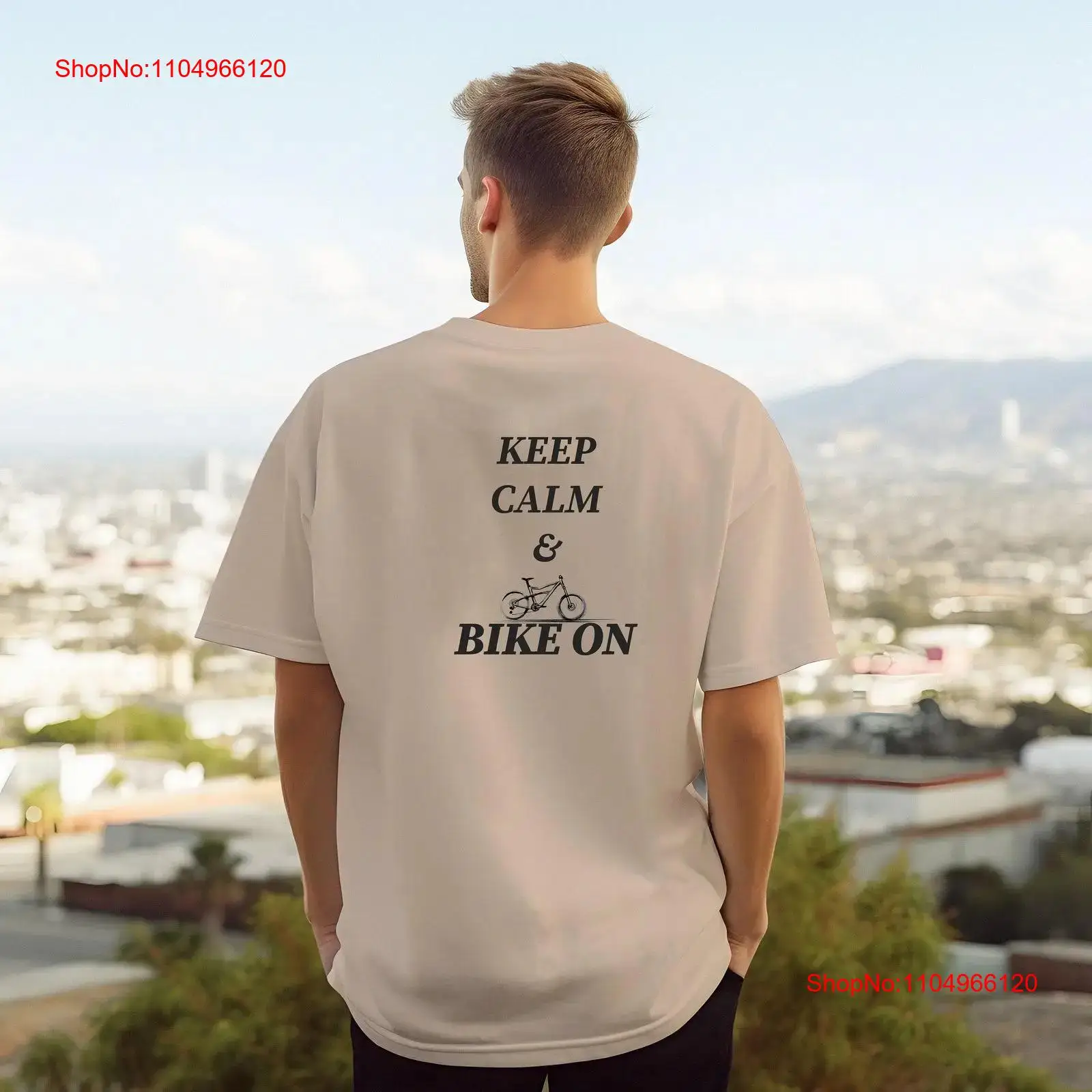 Cycling Gear Present - New Keep Calm Cycling T Shirt