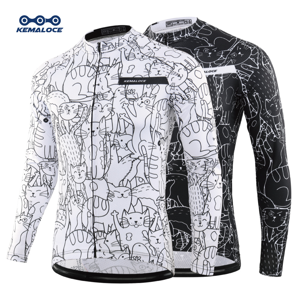 Cycling Arm Warmers - KEMALOCE Cycling Jersey Long Sleeves Men&Women