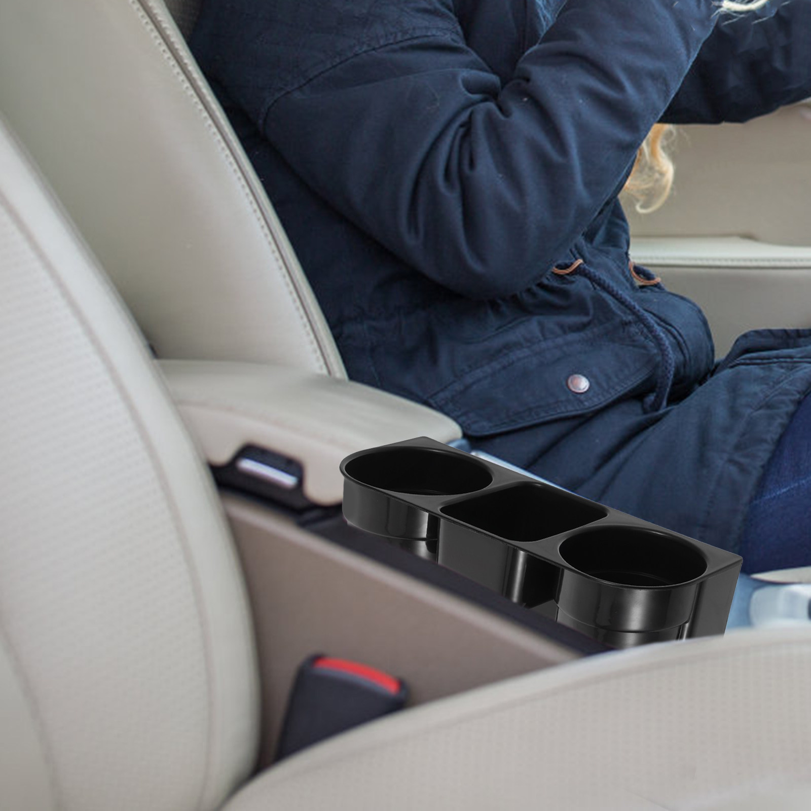 Water Bottle Holder - 2pcs Car Seat Gap Cup Holder