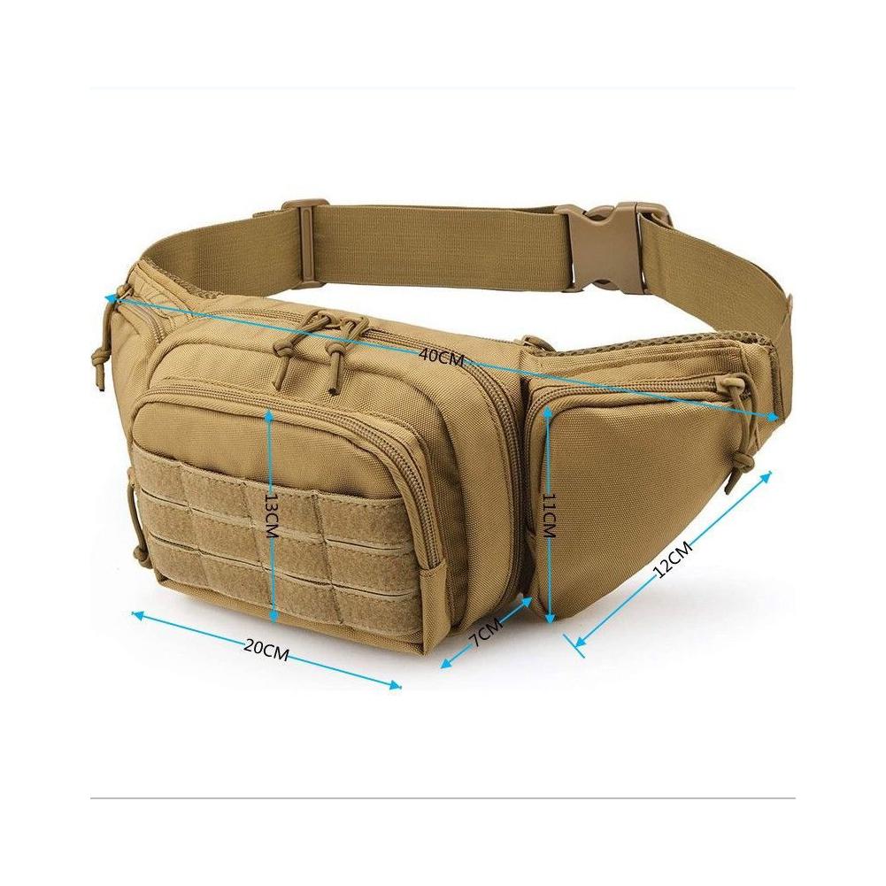 Cycling Gear Ladies - Tactical Waist Pack Waterproof Hip Bag