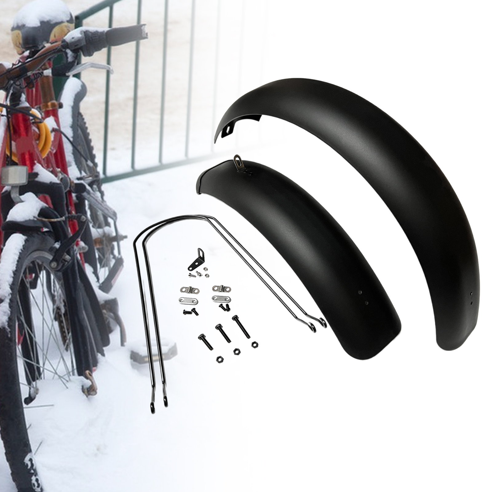 Bike Mudguard Wheel Protection - Bike Fender Set reseña y precio