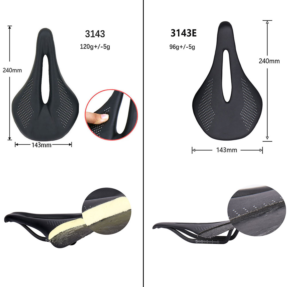 ELITAONE Carbon Bicycle Saddle - Carbon Fiber Saddle reseña y precio