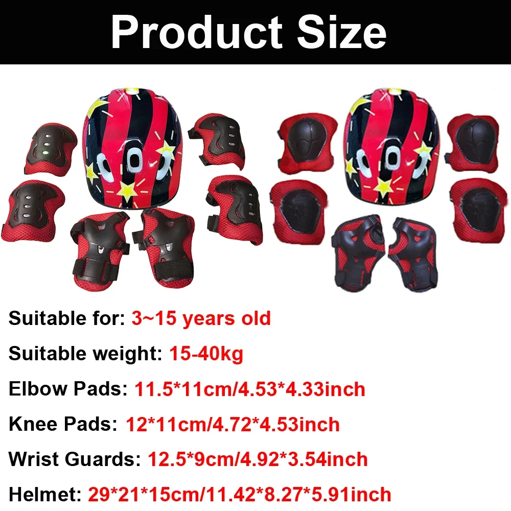 Adjustable Kids Helmet and Kne - Cycling Gear Helmet reseña y precio