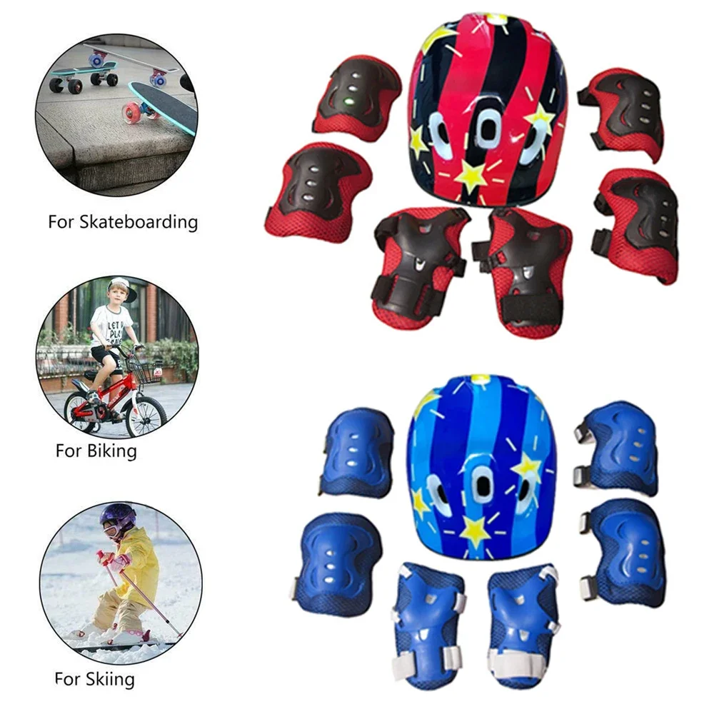 Adjustable Kids Helmet and Kne - Cycling Gear Helmet reseña y precio