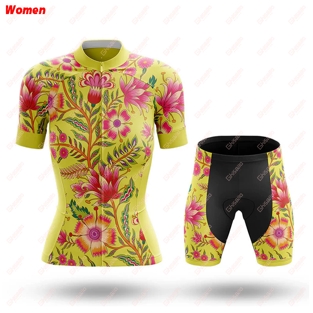 Floral Cycling Bicycle Clothin - Cycling Gear Ladies reseña y precio