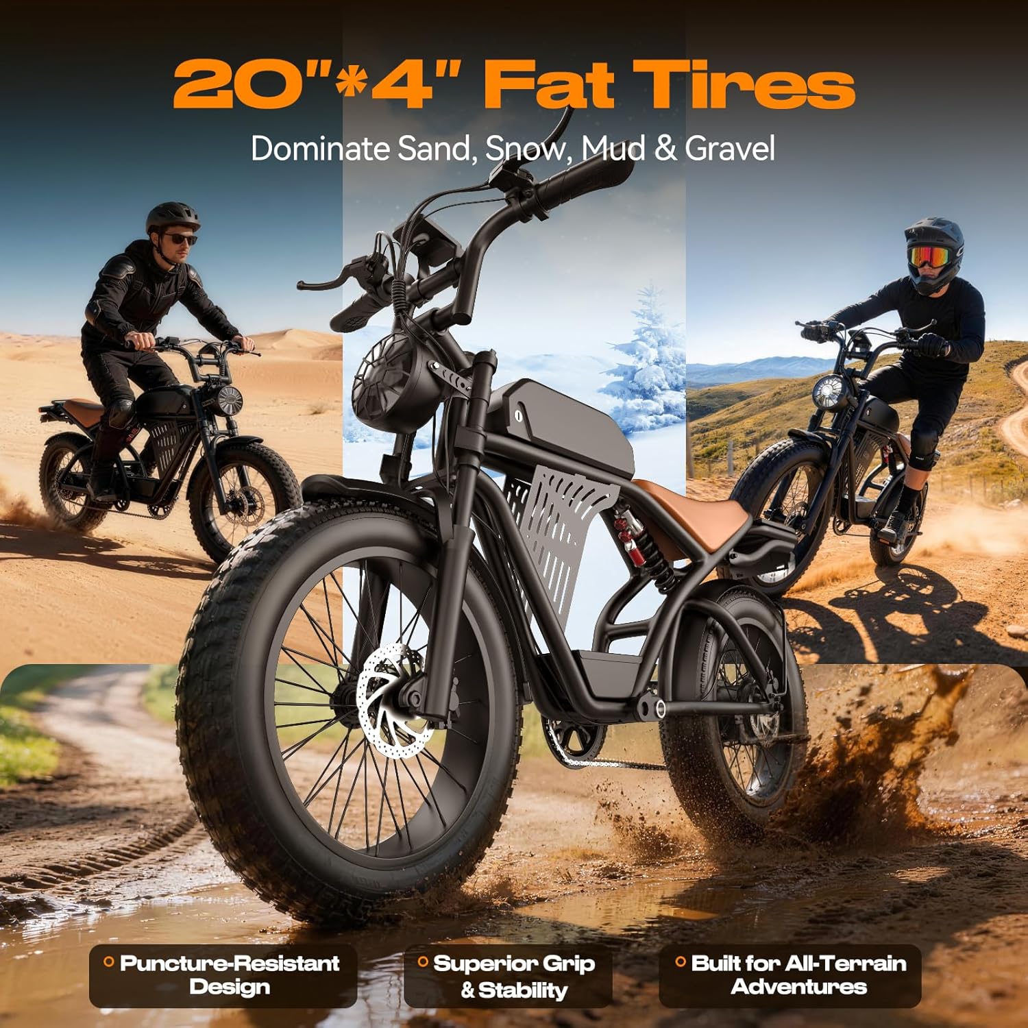 2500W Peak Electric Dirt Bike  - Road Bike Tire reseña y precio