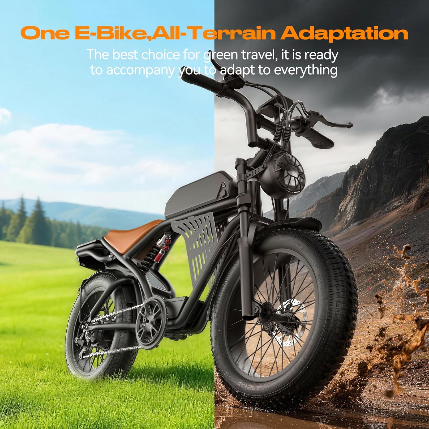 2500W Peak Electric Dirt Bike  - Road Bike Tire reseña y precio