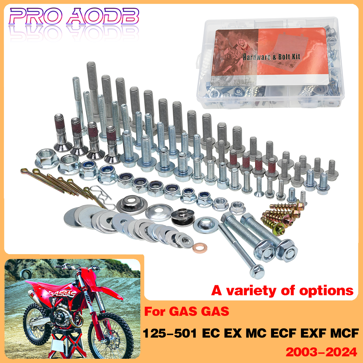 Dirt bike Fairing Fender Screw - Bike Fender Set reseña y precio