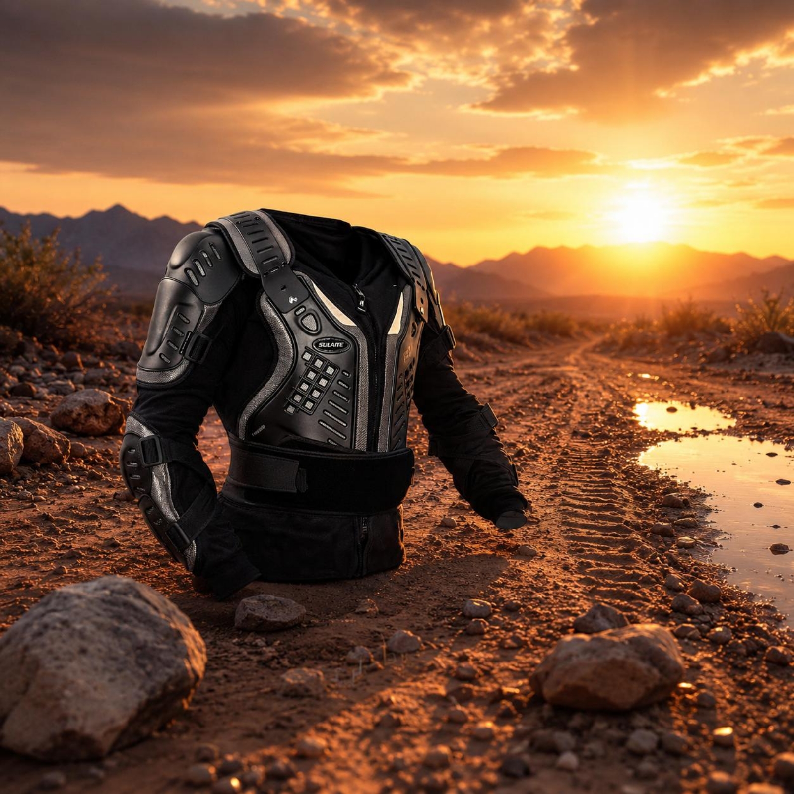 Motorcycle Protective Jacket H - Cycling Gear Black reseña y precio