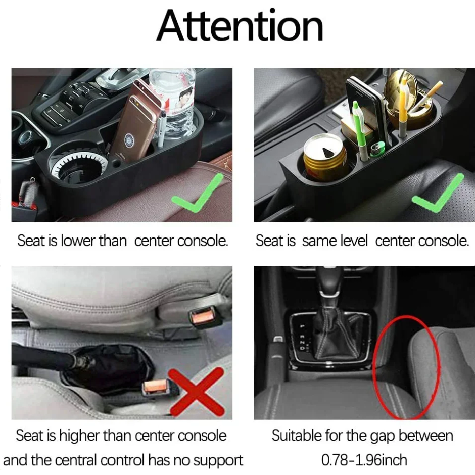 Seat Gap Water Cup HoldAuto Se - Water Bottle Holder reseña y precio