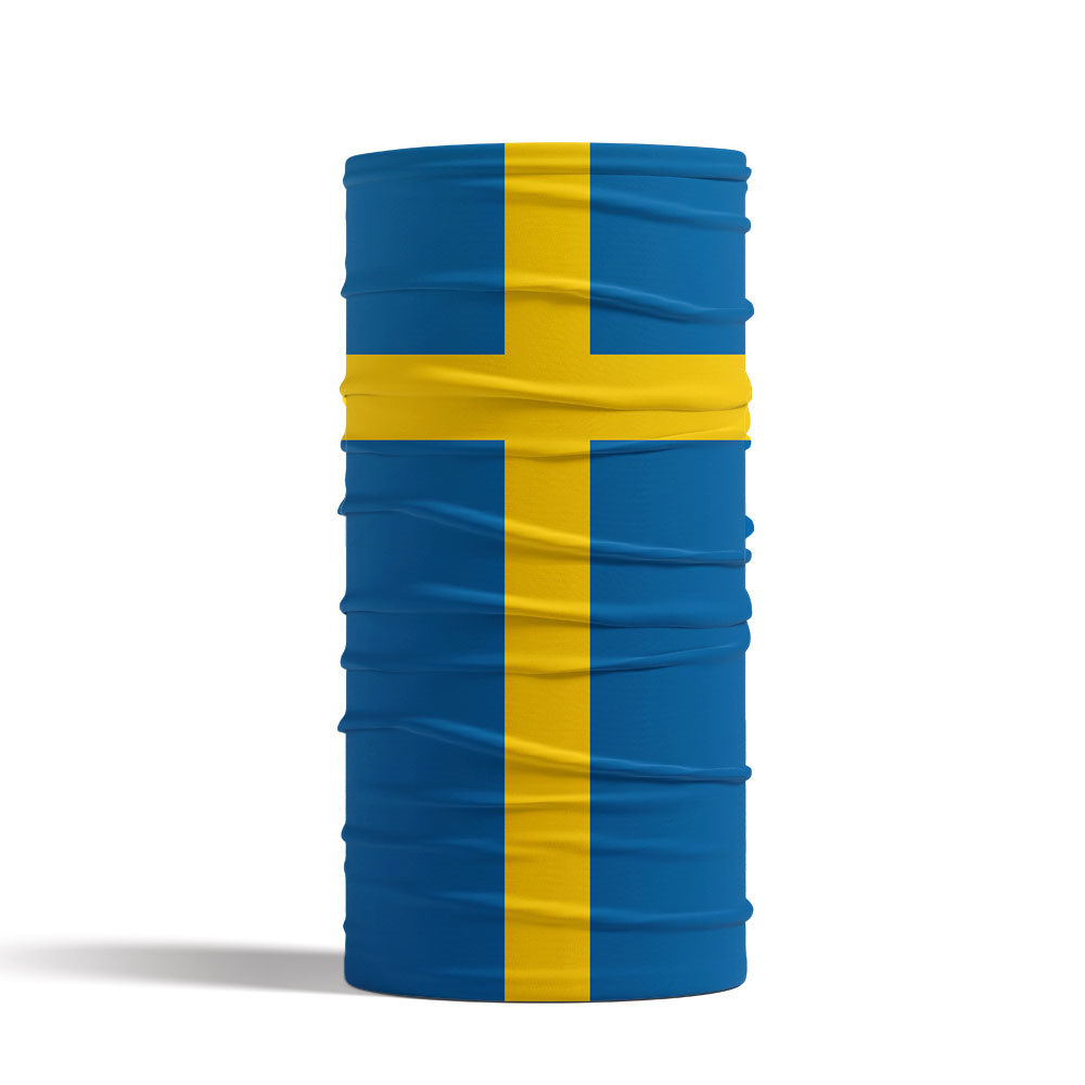 Sweden Flag Printed Bandana He - Cycling Gear Ladies reseña y precio