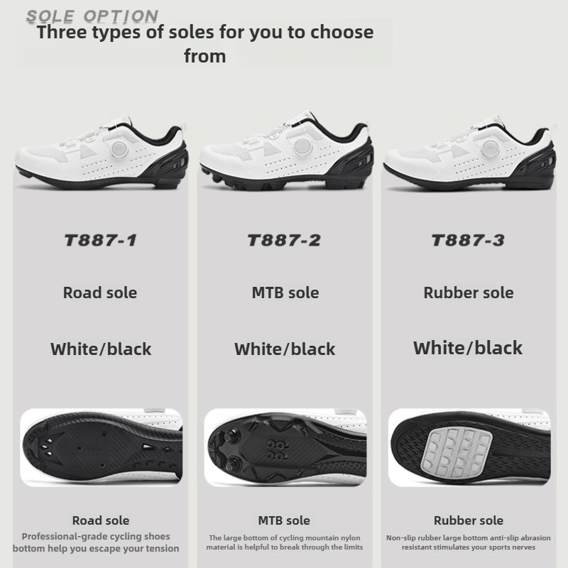 Road Cycling Shoes male Breath - Road Bike Cleats reseña y precio