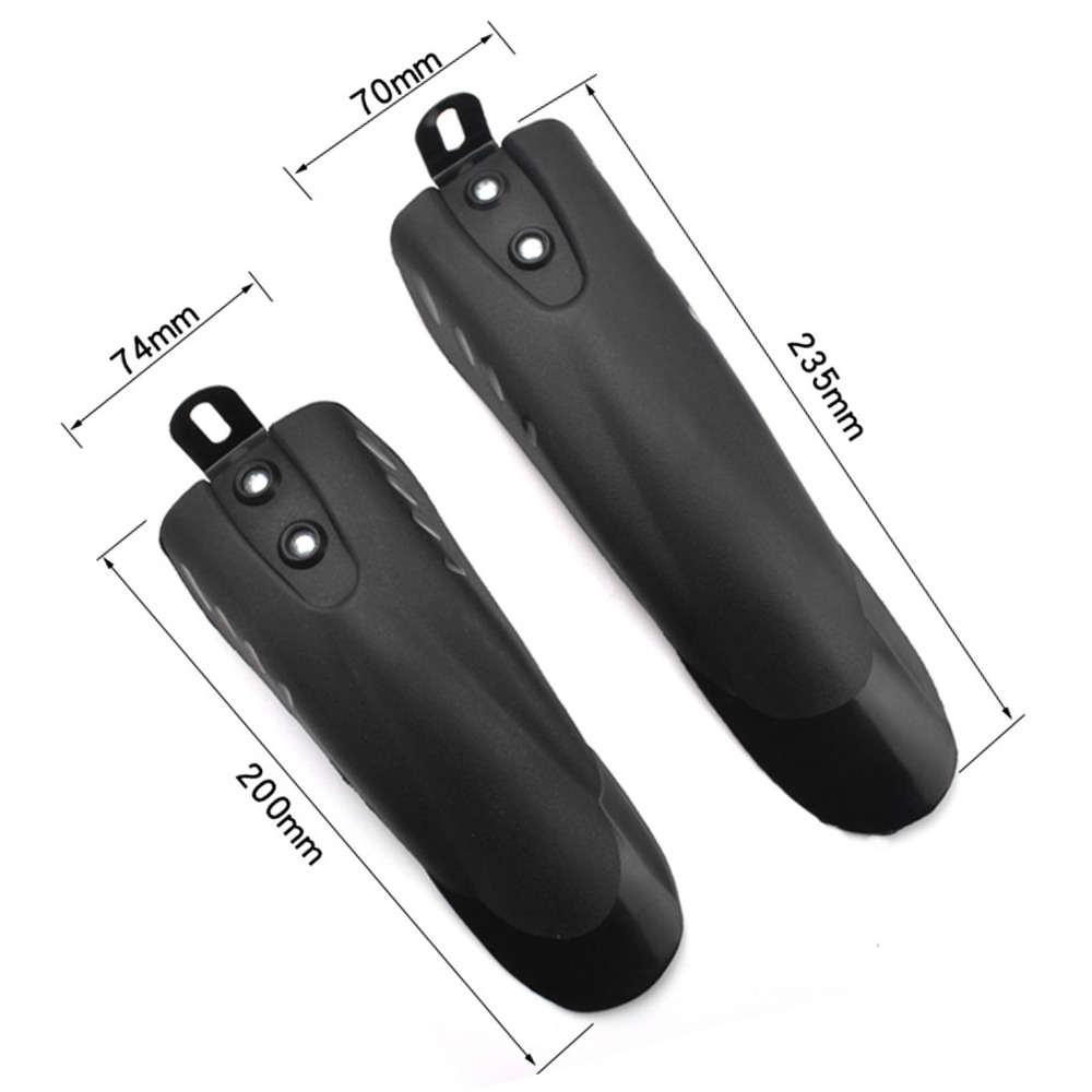 2Pcs Front Rear Set Bike Mudgu - Bike Fender Set reseña y precio