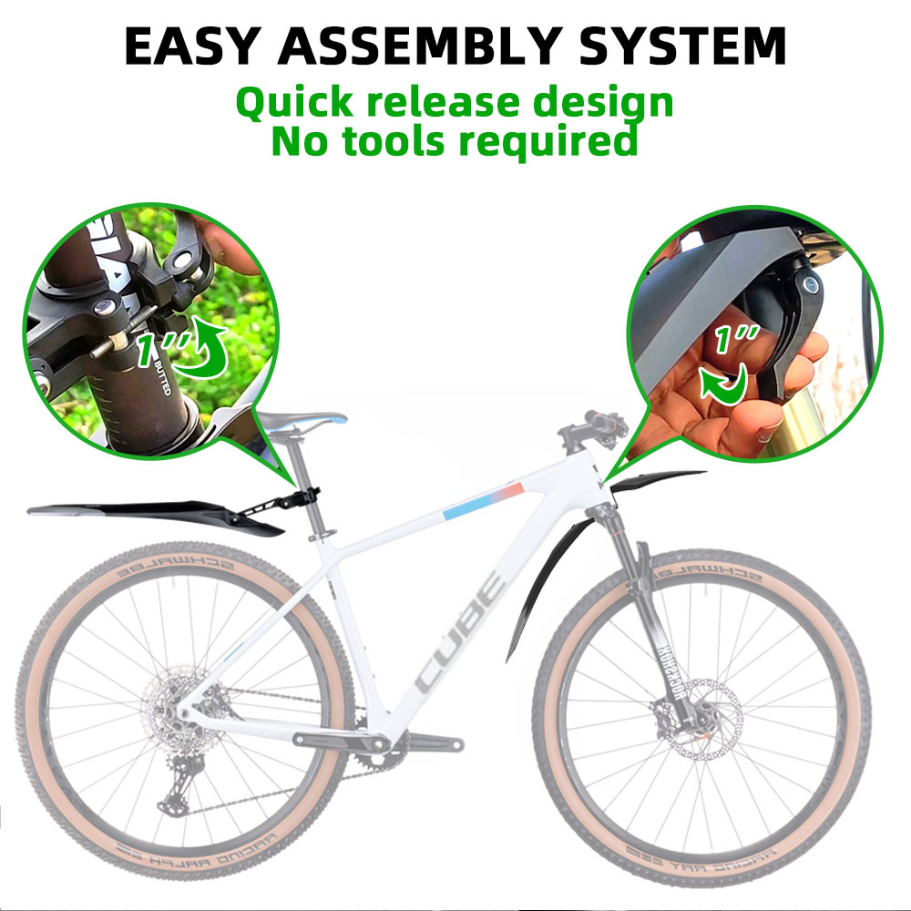 RBRL MTB Bicycle Mudguard Quic - Bike Fender Set reseña y precio