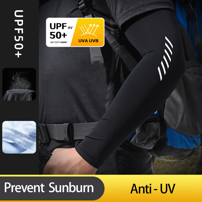 Summer Men Cycling Sleeves Sun - Cycling Arm Warmers reseña y precio