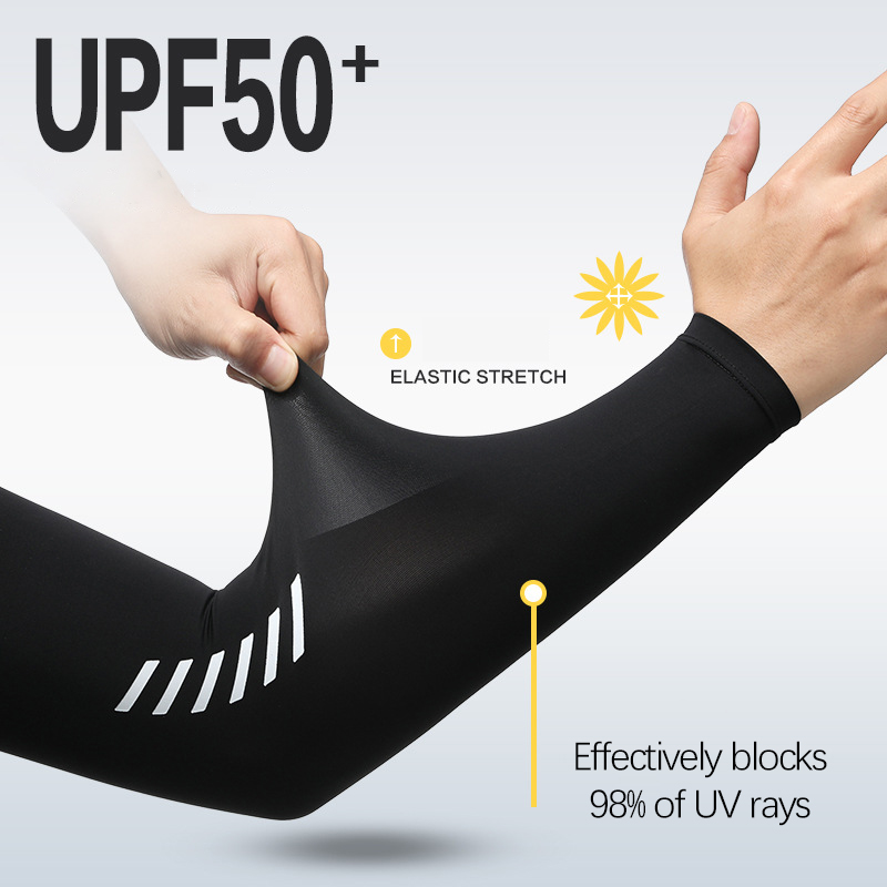 Summer Men Cycling Sleeves Sun - Cycling Arm Warmers reseña y precio