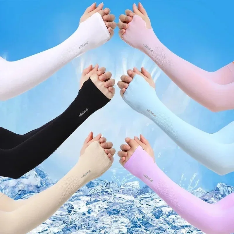 1 Pairs Ice Sleeves Arm Sleeve - Cycling Arm Warmers reseña y precio