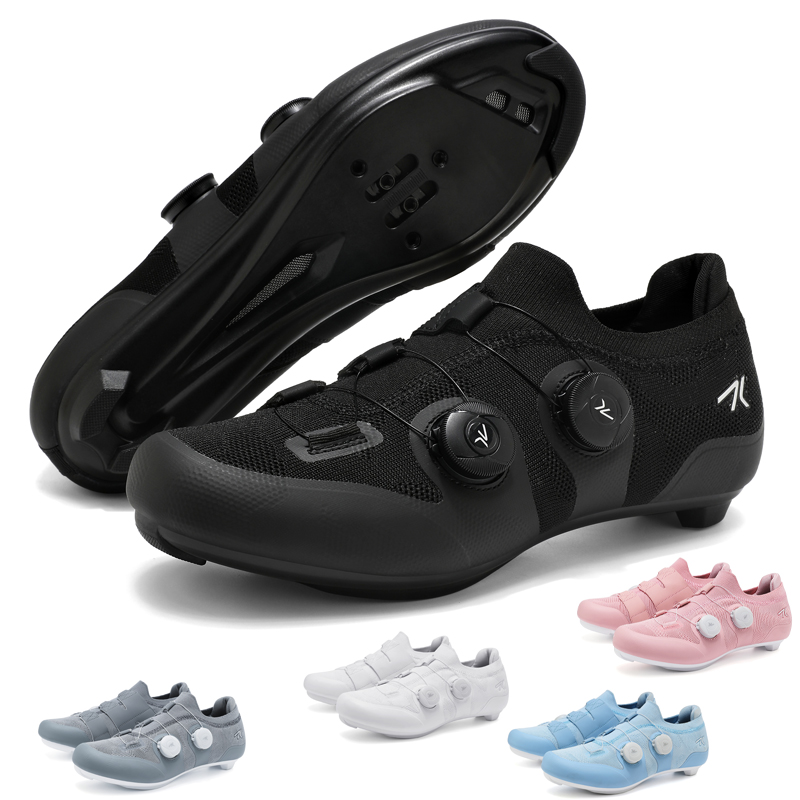 Speed Cycling Sneakers Road Bi - Road Bike Cleats reseña y precio