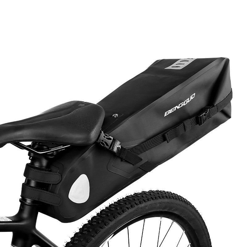 1pc Black PU Bicycle Saddle Ba - Cycling Gear Black reseña y precio