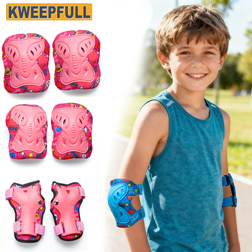 6 in 1 Kids 3-10 Years Knee Pa - Cycling Gear Of The Year reseña y precio
