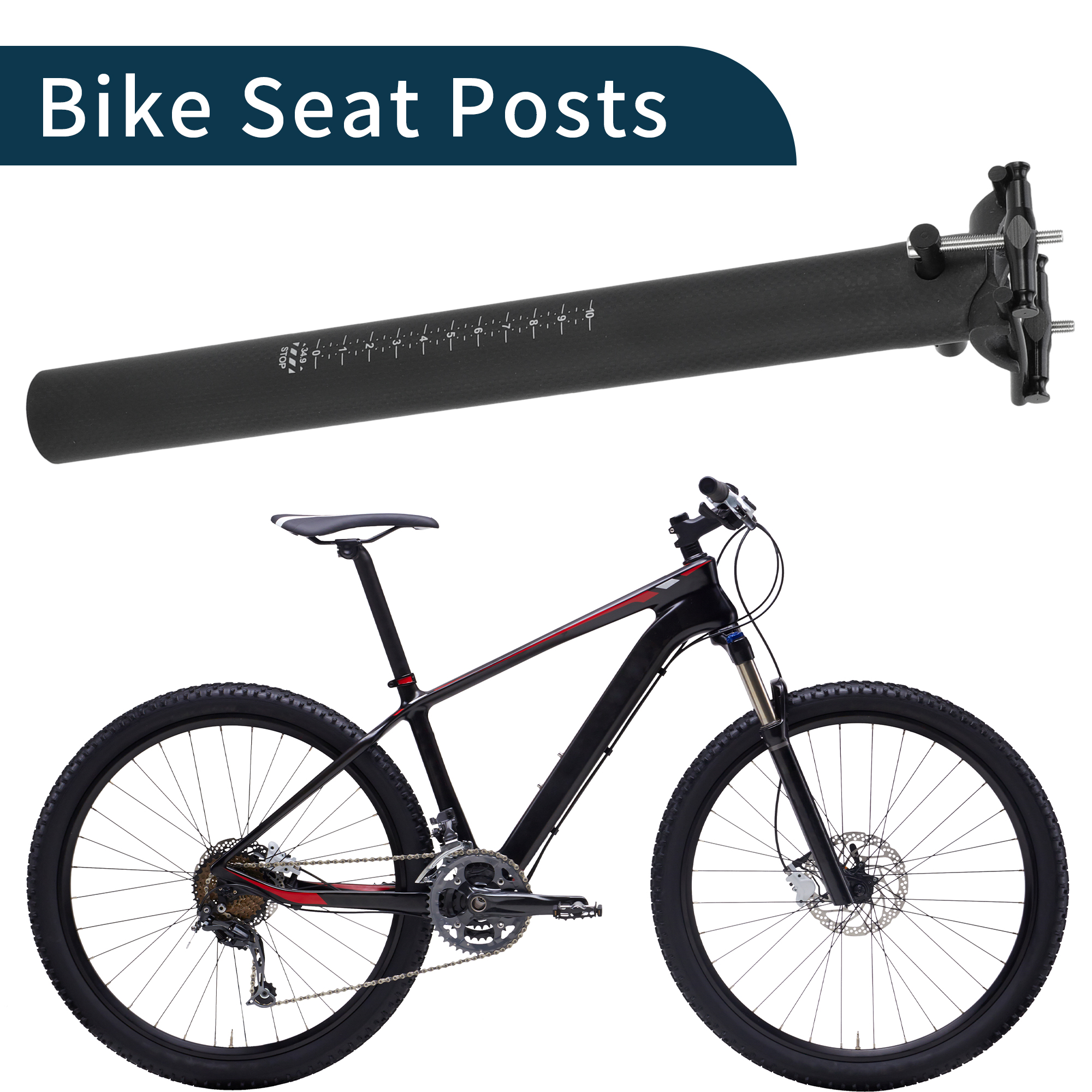 X Autohaux Bike Seat Posts Ult - Carbon Fiber Saddle reseña y precio