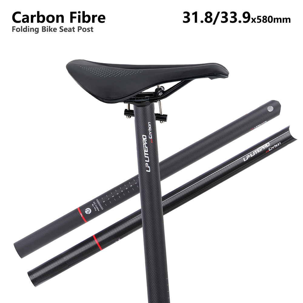 LITEPRO Carbon Fiber Folding B - Carbon Fiber Saddle reseña y precio