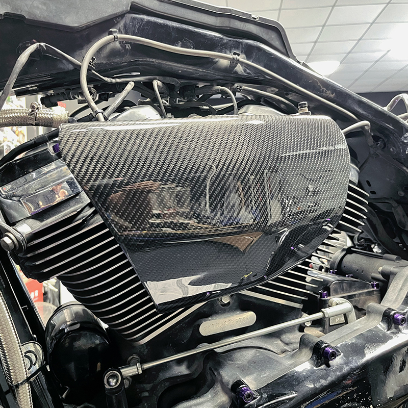 Motorcycle Mid-Frame Air Defle - Carbon Fiber Saddle reseña y precio