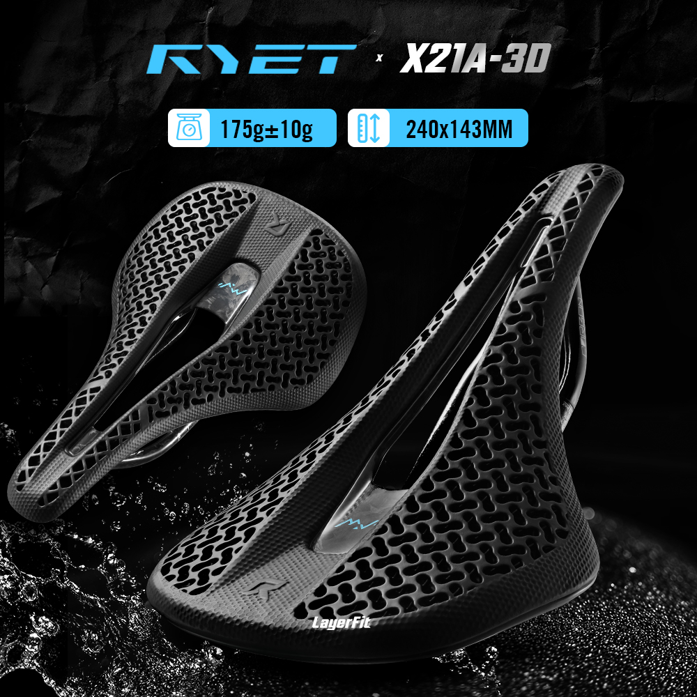 RYET Carbon 3D Printed Bike Sa - Carbon Fiber Saddle reseña y precio