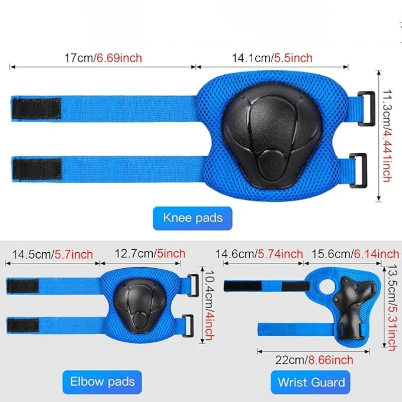 6PCS Kids Protective Gear Set, - Cycling Gear Of The Year reseña y precio