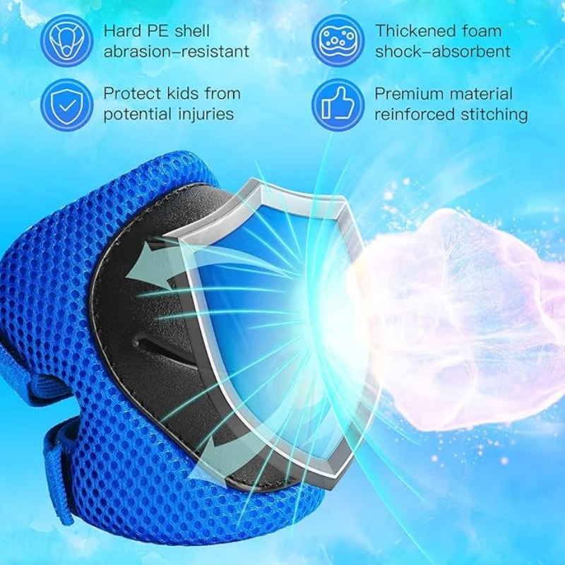 6PCS Kids Protective Gear Set, - Cycling Gear Of The Year reseña y precio