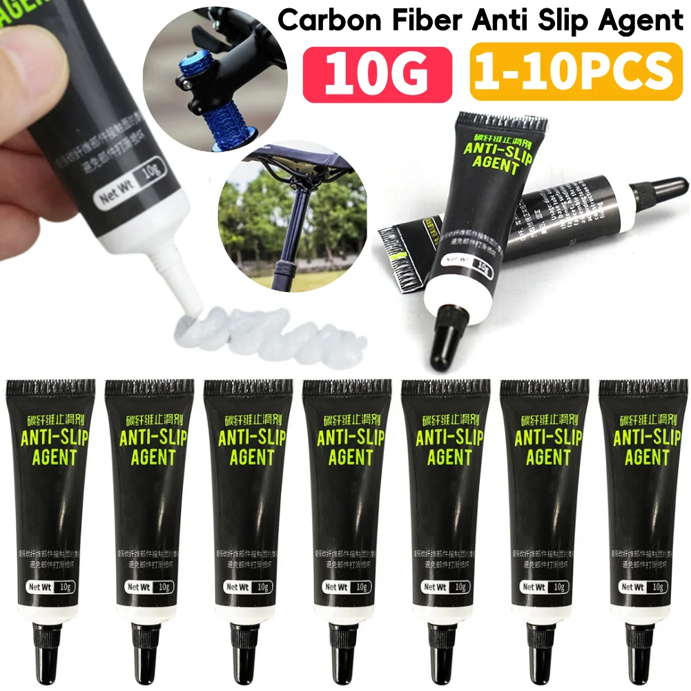 1-10Pcs 10g Carbon Fiber Anti  - Carbon Fiber Saddle reseña y precio
