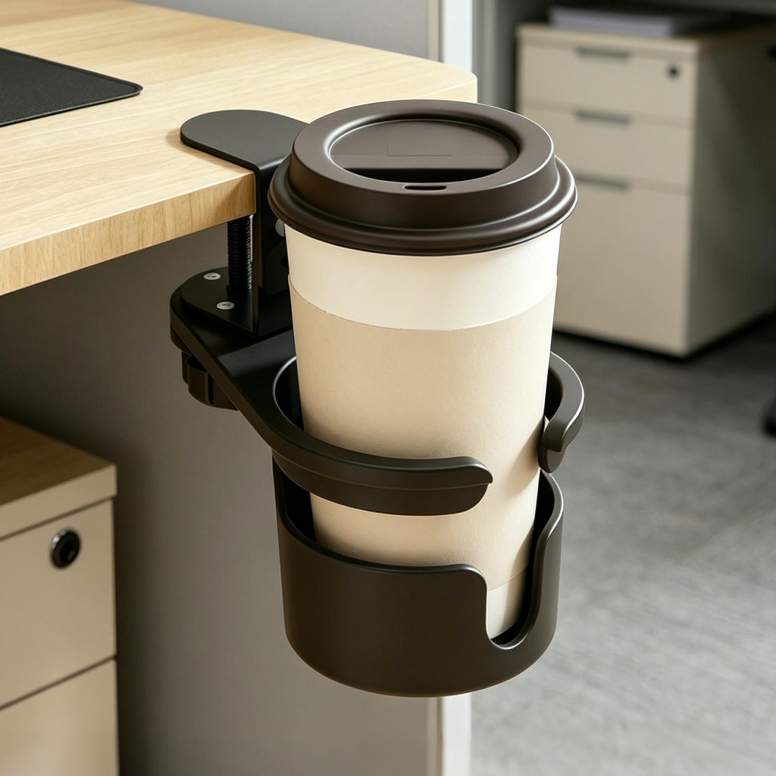 Desk Cup Holder Clamp Adjustab - Water Bottle Holder reseña y precio