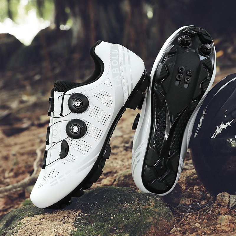 Cycling Flat MTB Shoes Mountai - Road Bike Cleats reseña y precio