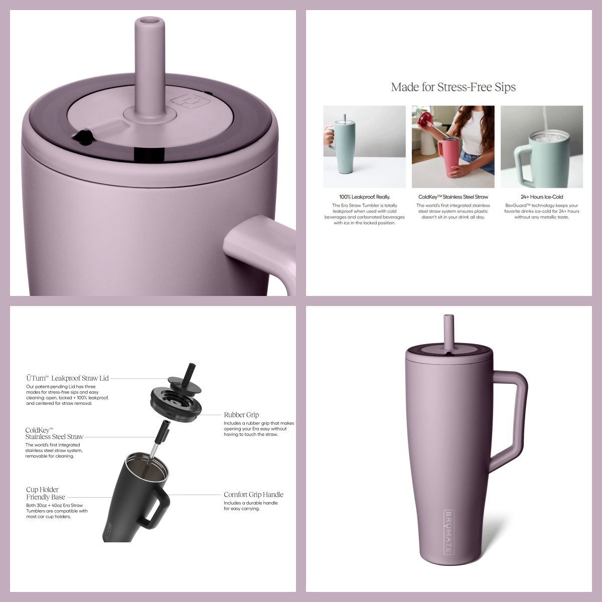 40oz Era Lilac Dusk Insulated  - Water Bottle Holder reseña y precio