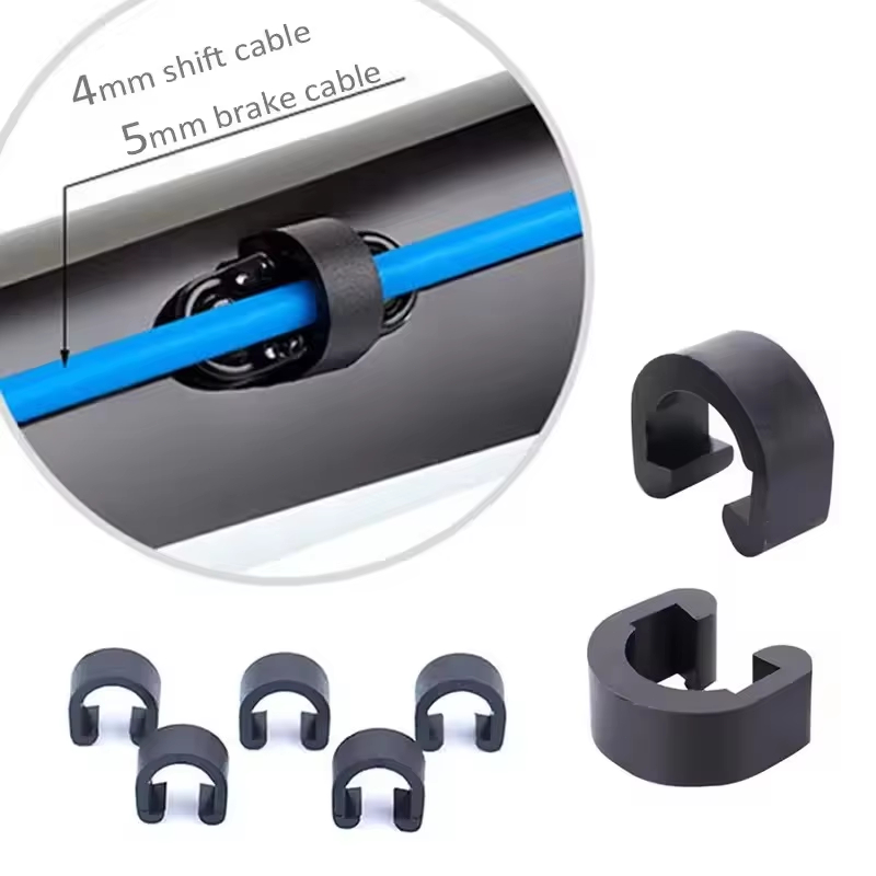 10Pcs Bicycle Brake Gear Cable - Cycling Gear Black reseña y precio