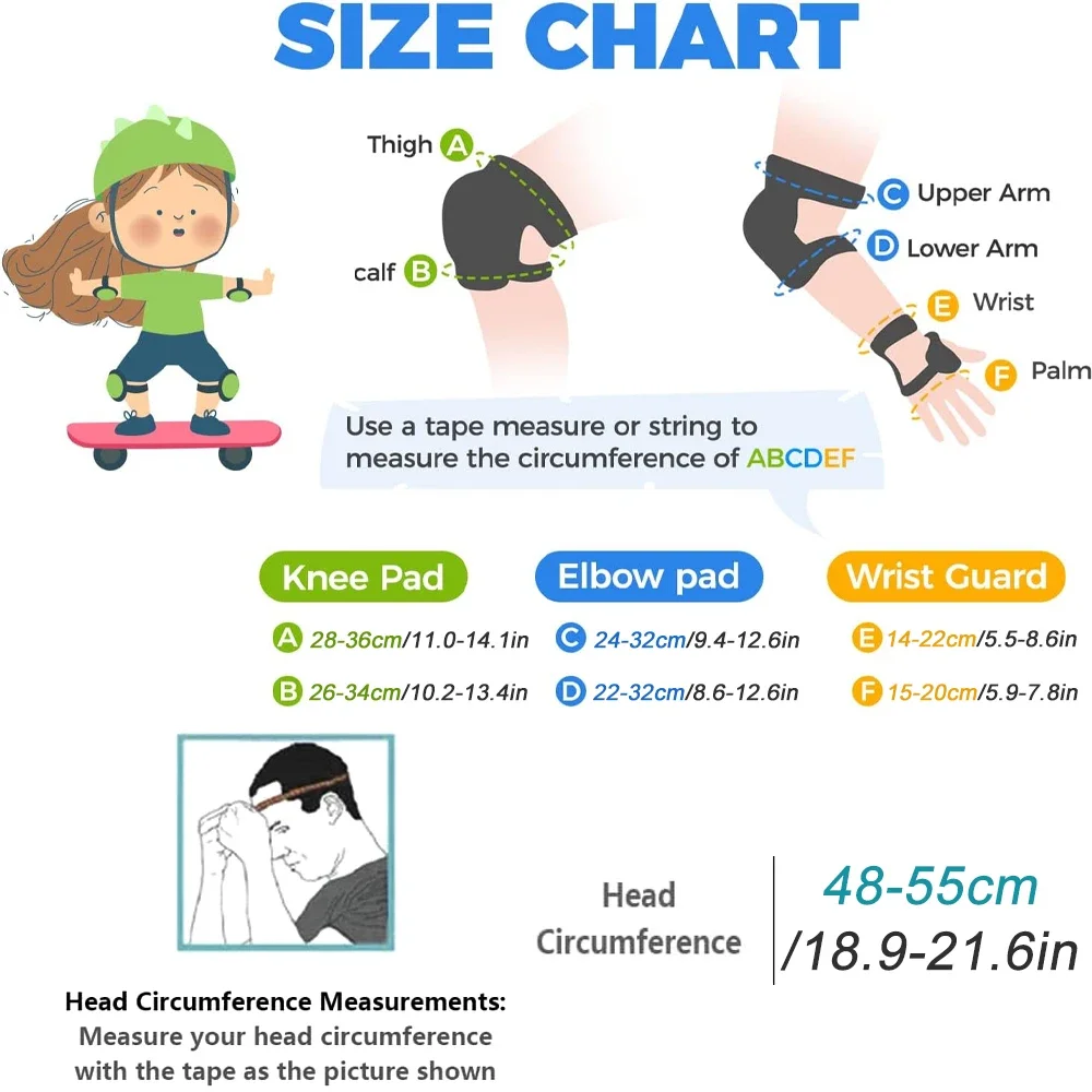 Kids Bike Helmet Knee Elbow Wr - Cycling Gear Helmet reseña y precio
