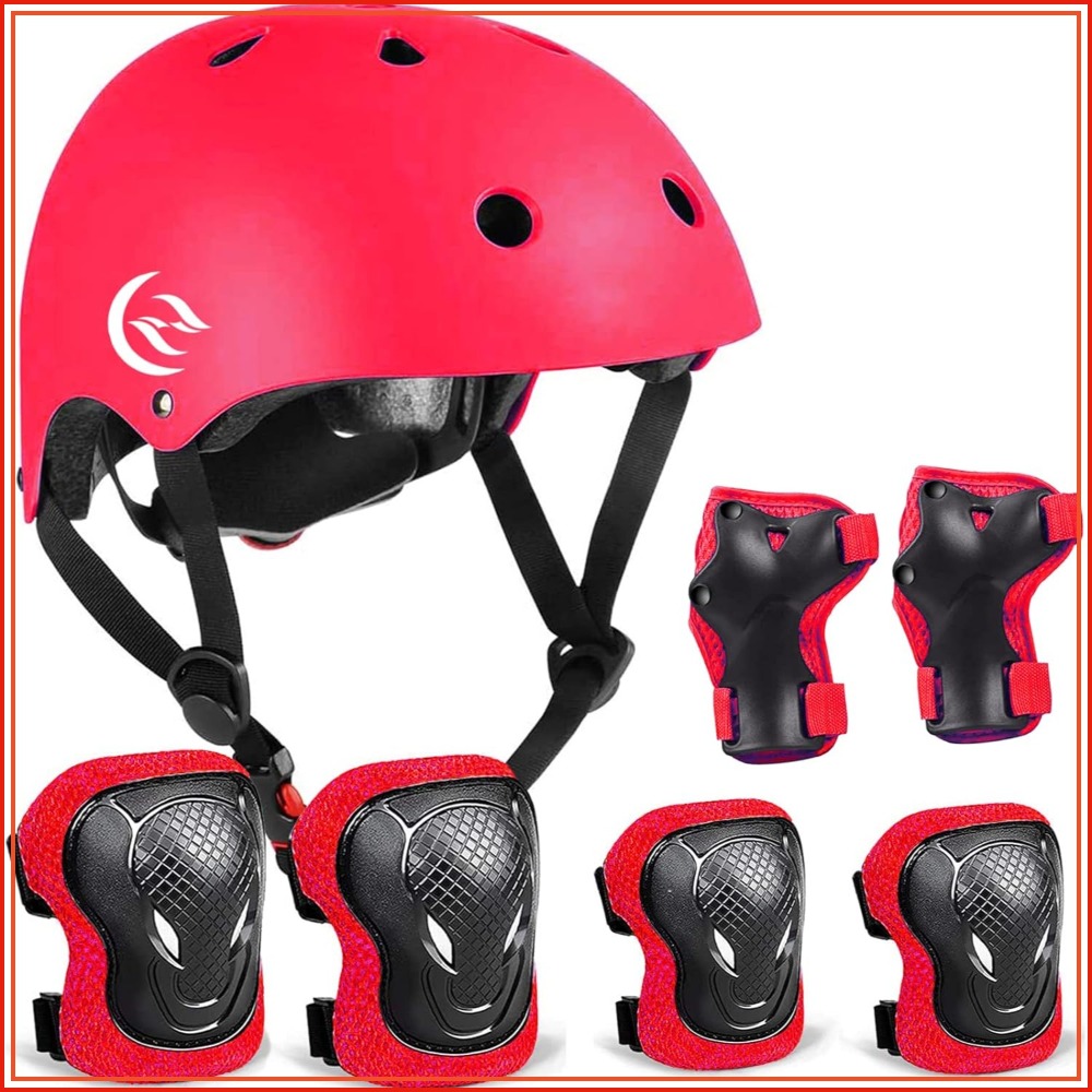 Kids Bike Helmet with Knee & E - Cycling Gear Of The Year reseña y precio