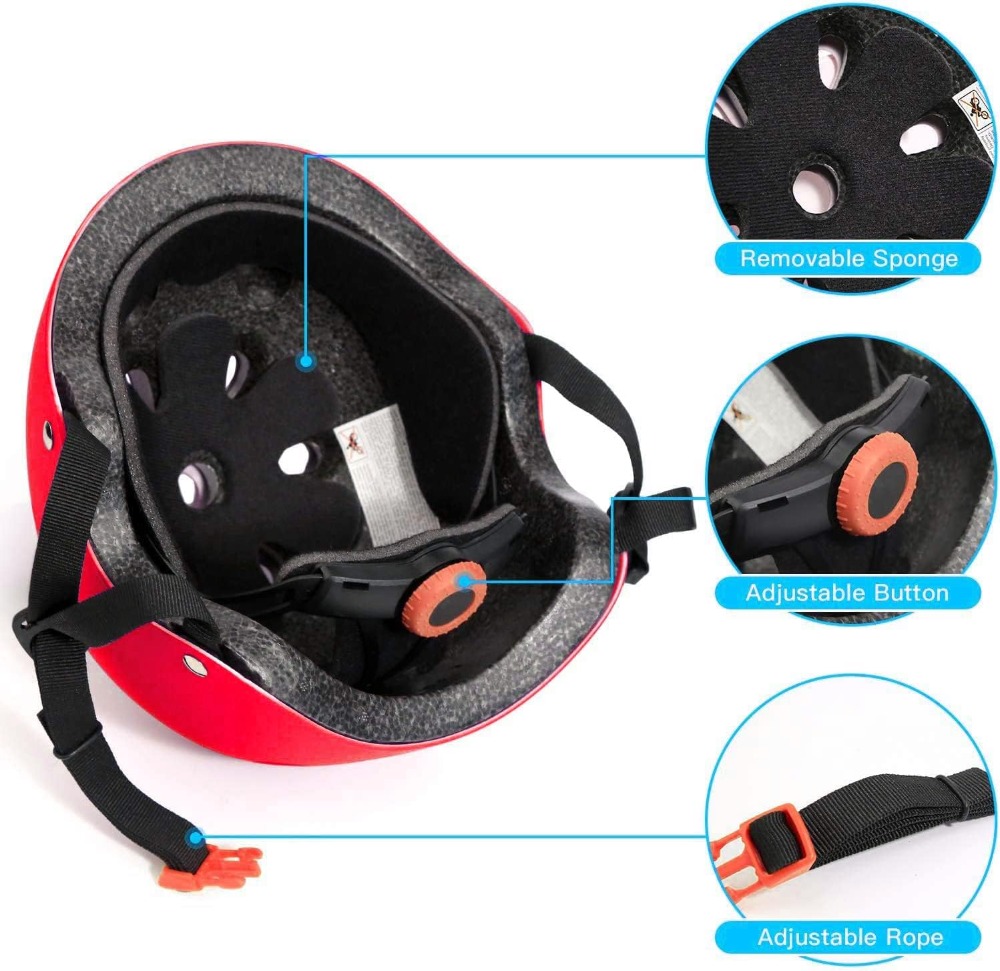 Kids Bike Helmet with Knee & E - Cycling Gear Of The Year reseña y precio