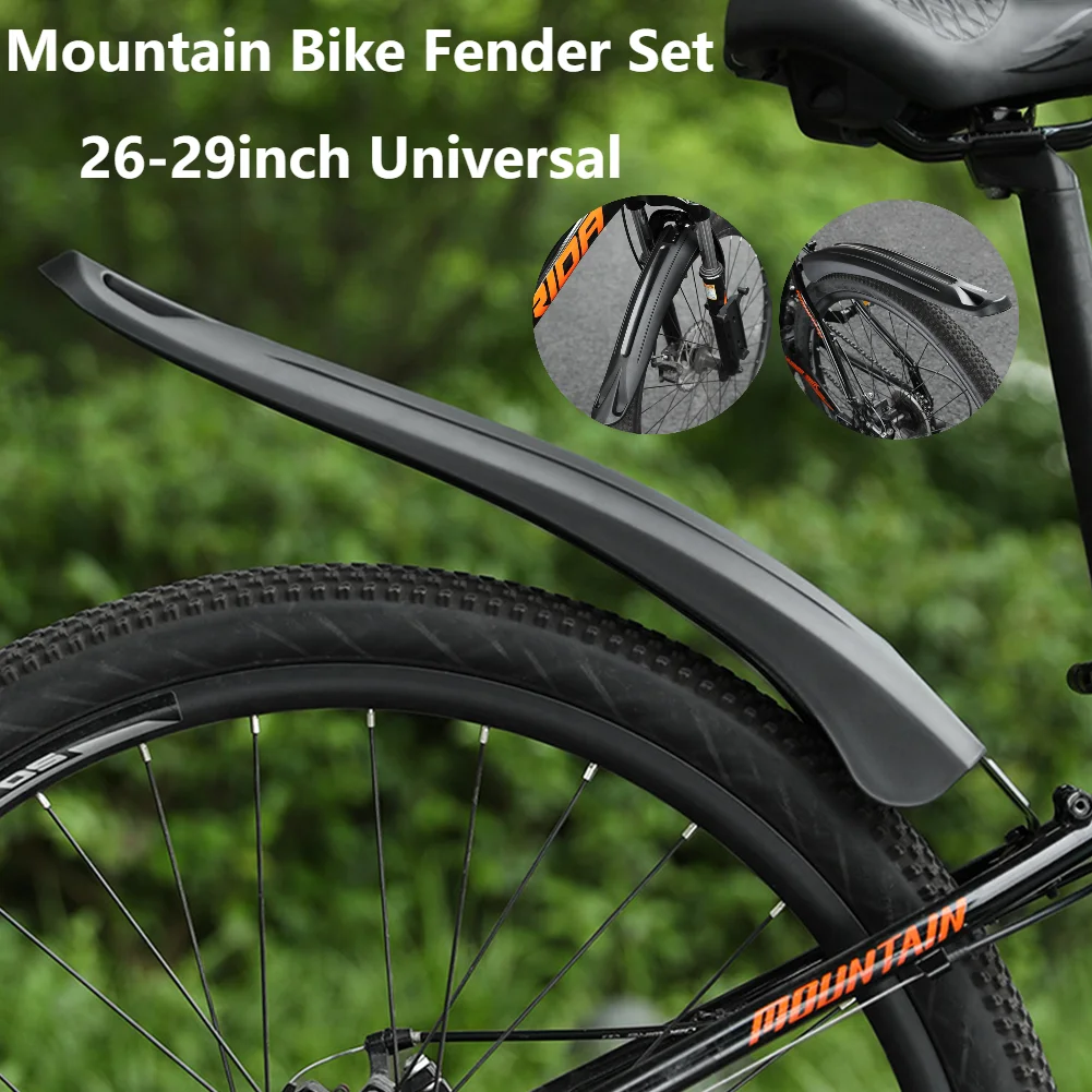 2pcs Bicycle Fender PP Soft Pl - Bike Fender Set reseña y precio