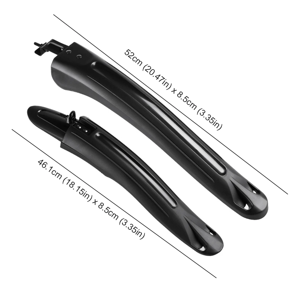 2pcs Bicycle Fender PP Soft Pl - Bike Fender Set reseña y precio