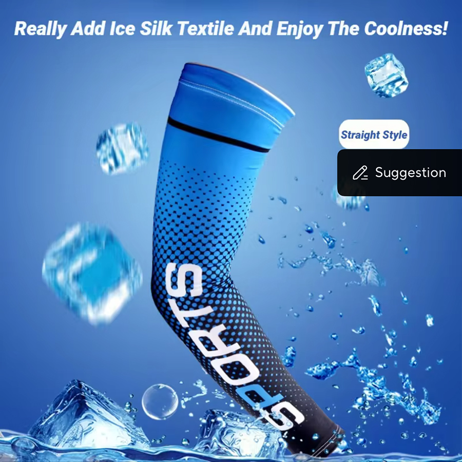 Sunscreen Ice Sleeve Set Ice S - Cycling Arm Warmers reseña y precio