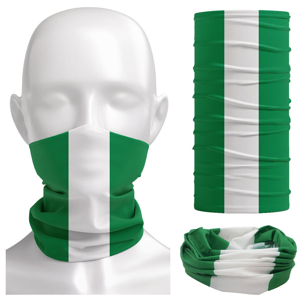 Nigeria Flag Bandanna Women Ne - Cycling Gear Ladies reseña y precio