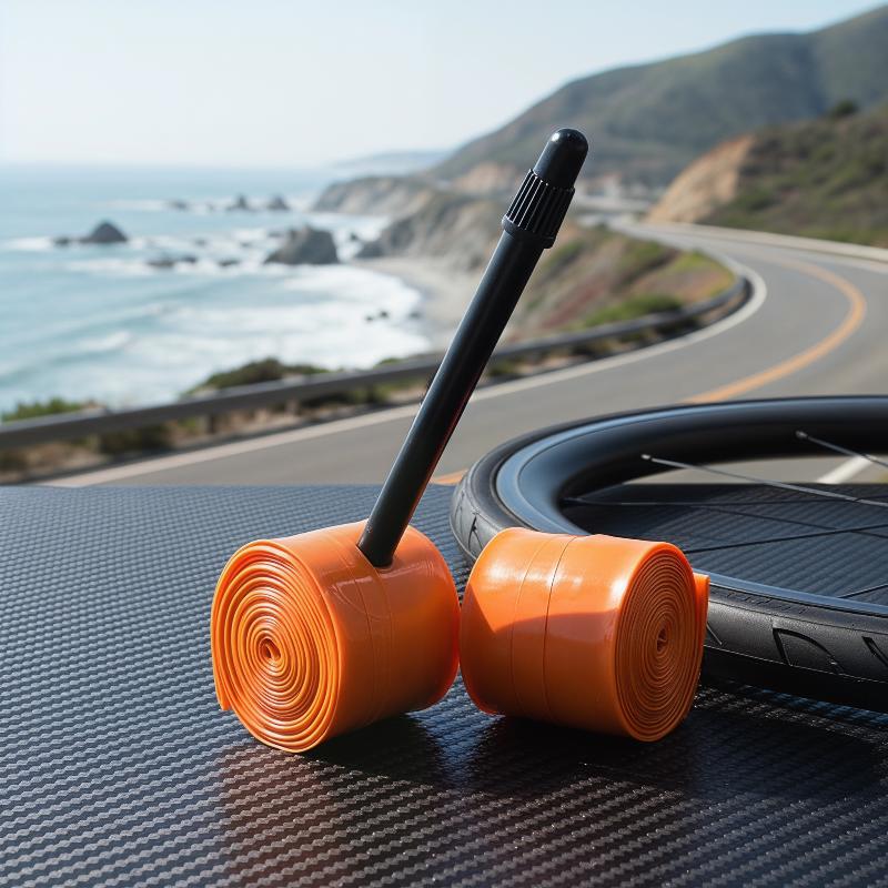 28g Orange Bike TPU Inner Tube - Road Bike Tire reseña y precio