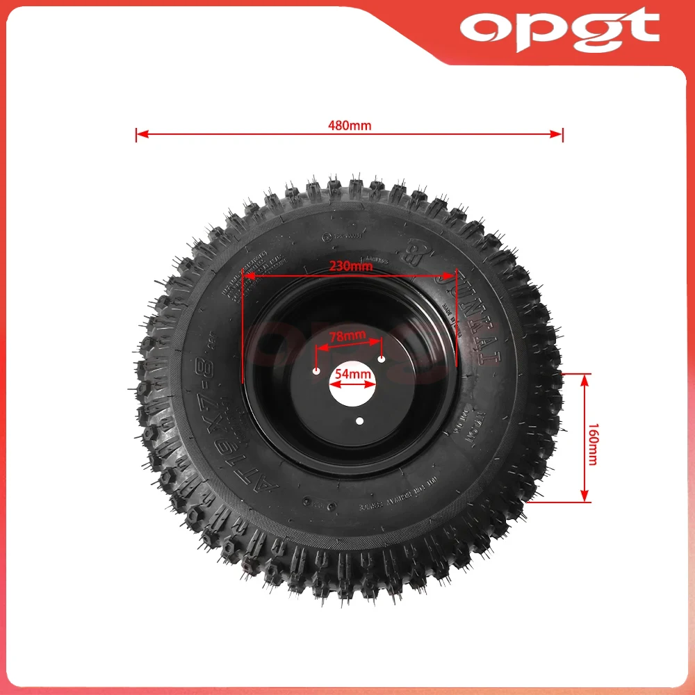 OPGT ATV 19x7.00-8 19x7-8 Inch - Road Bike Tire reseña y precio