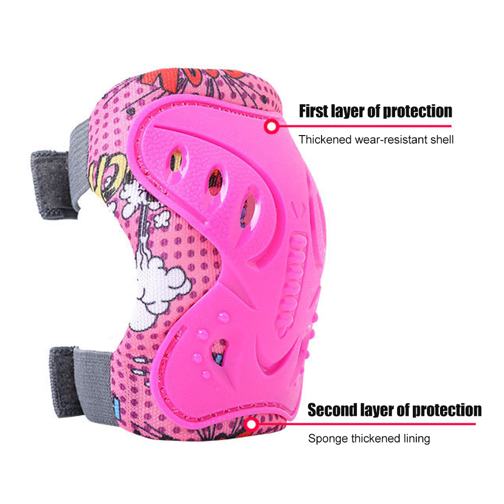 6Pcs Kids 3-12 Years Knee Elbo - Cycling Gear Of The Year reseña y precio