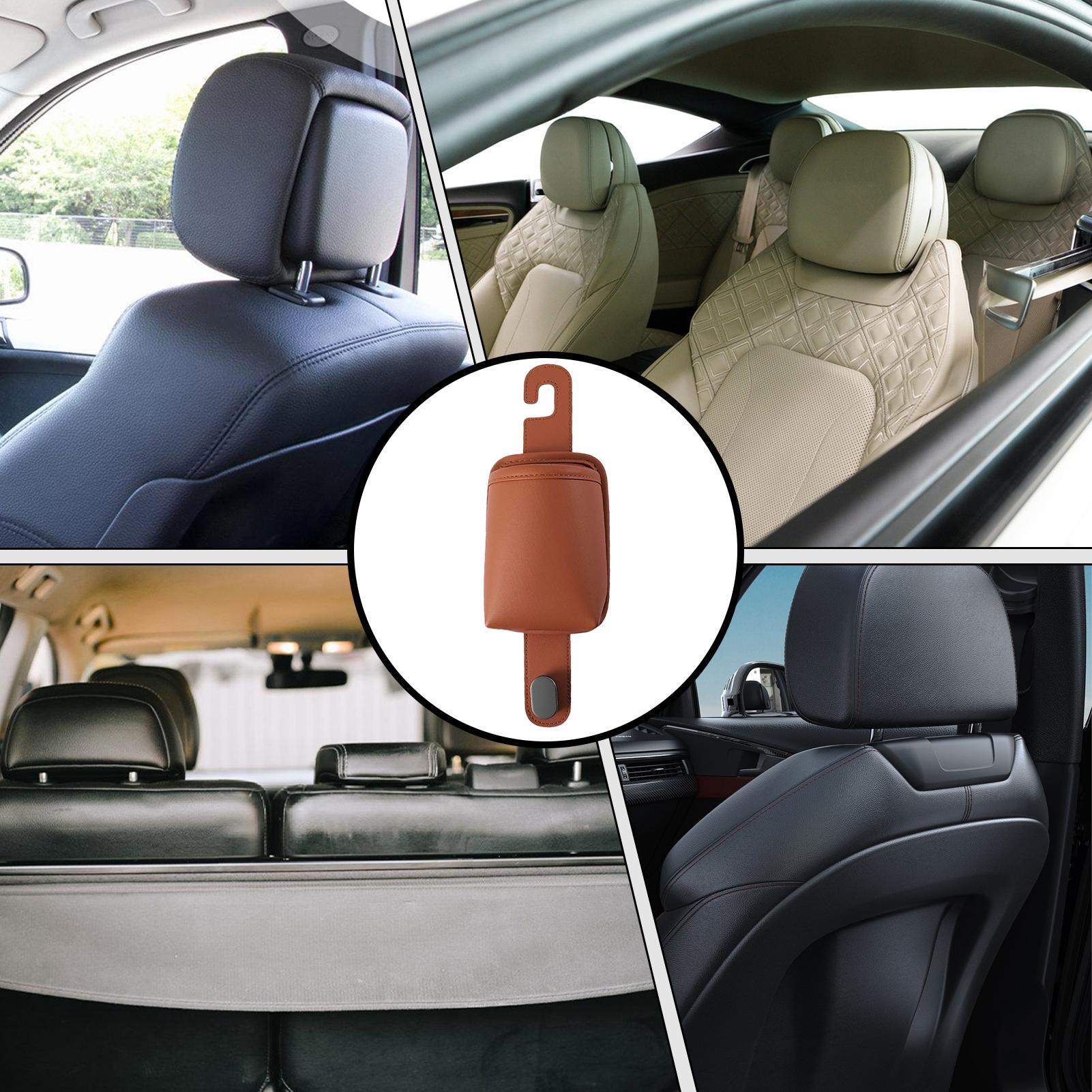 Car Seat Headrest Hooks Non-Sl - Water Bottle Holder reseña y precio