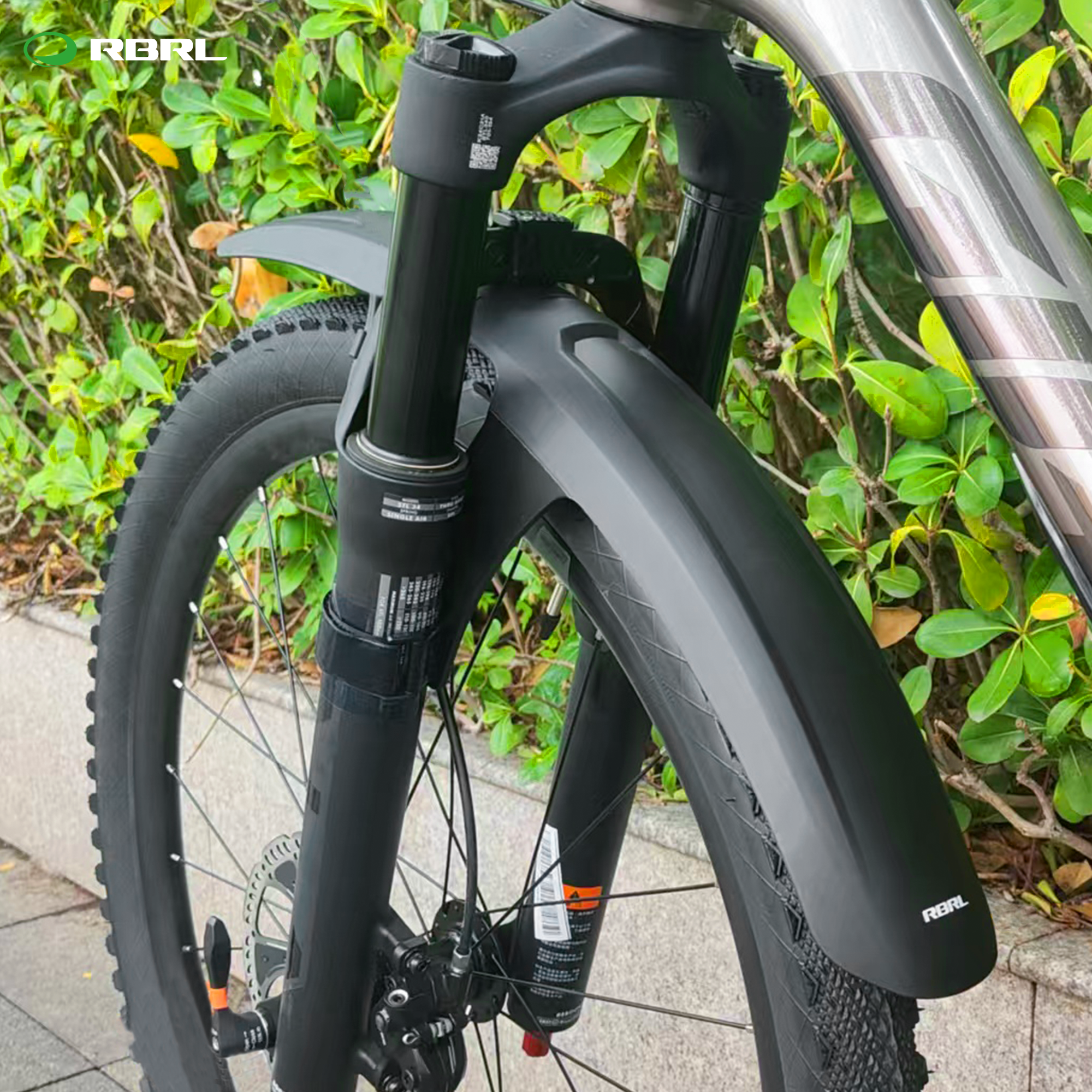 RBRL MTB Front Mudguard Velcro - Bike Fender Set reseña y precio