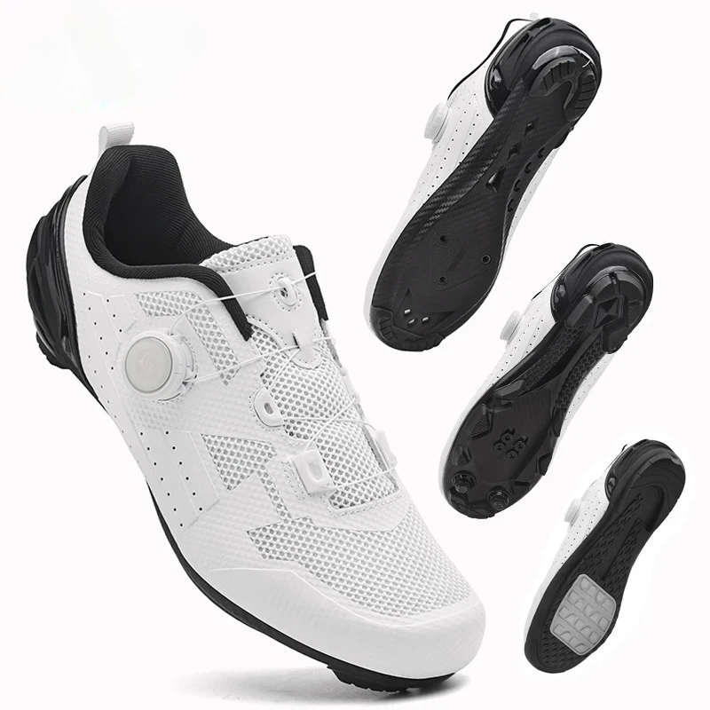 Road Cycling Shoes male Breath - Road Bike Cleats reseña y precio